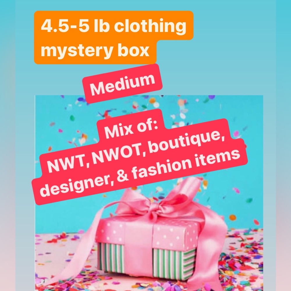4-4.5 Lb Mystery Box of Medium Women’s clothing